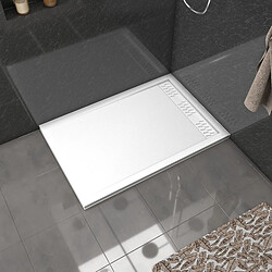 Aurlane Receveur de douche Blanc 120x80