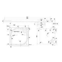 Acheter Kiamami Valentina Klio Receveur de douche - 90x90 cm