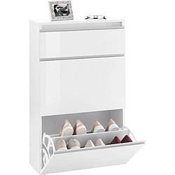 Alter meuble à chaussures - Blanc