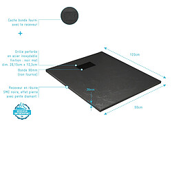 Acheter Aurlane 120x90 - Noir