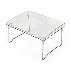 Confortime Support pour assiettes pliable - Transparent