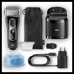 Braun Series 5 Clean & Charge - Noir