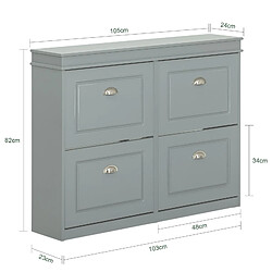 SoBuy Meuble de rangement pour chaussures