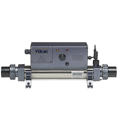 Habitat Et Jardin Réchauffeur électrique Vulcan Analogique - 29 x 24 x 51.5 cm - 9 kW monophasé - Gris