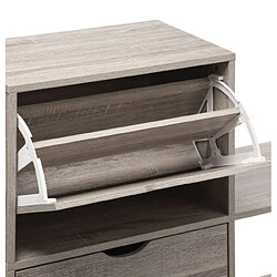 Pegane Meuble à chaussures - Chêne