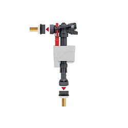 WIRQUIN Robinet flotteur Doblo - Latéral/Basse