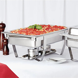 Avis Olympia Chafing Dish 9 L - Lot de 2