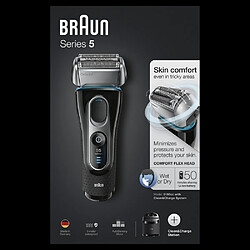 Braun Series 5 Clean & Charge - Noir