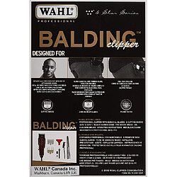 Avis Wahl Balding 5 Star Series