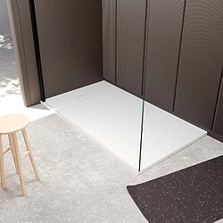 Kiamami Valentina - Sortie En Plastique Blanc Compatible Avec Le Receveur De Douche Muse