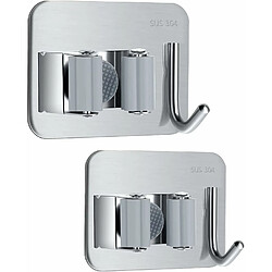 Vendos85 Porte-balais inox - Argenté