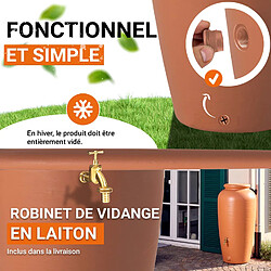 Kit amphore terracotta 300l - 995154 - GRAF pas cher