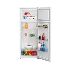 Réfrigérateur combiné 54cm 223l statique blanc - RDSA240K40WN - BEKO