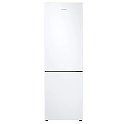 Samsung RB33B610EWW - Blanc Réfrigérateur combiné pose libre - Froid ventilé Total No Frost - MultiFlow - Compresseur Digital Inverter - Porte réversible - Éclairage LED - Niveau sonore 35 dB - Classe énergétique E
