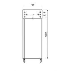 AFI COLLIN LUCY? AFI Collin Lucy Armoire Pâtissière Négative 650 L