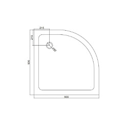 Acheter Kiamami Valentina 90X90 - Blanc