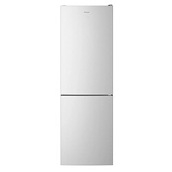 CANDY CCE3T618ES - Silver Réfrigérateur combiné - 341 litres - Total No Frost - Classe énergétique E - Silver