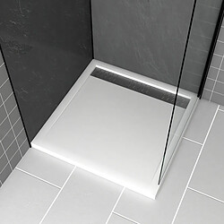Aurlane Receveur de douche 80x80 Blanc