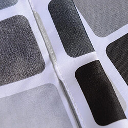 Universal Rideau de douche noir 300x200 cm