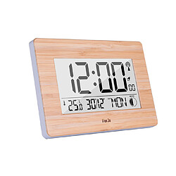 Radio-réveil Météo Jaune