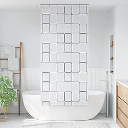 VidaXL - Store roulant de douche - 80x240 cm - Carré
