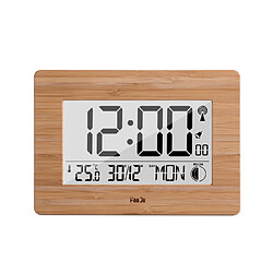 Radio-réveil Météo Jaune