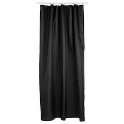 Rideau de Douche Polyester 180x200 cm - Noir