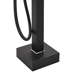Robinet de baignoire Helloshop26 sur pied - Noir pas cher