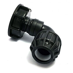 MULTITANKS Raccord S60x6 - Sortie coudée 25mm