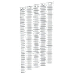 EISL Rideau de douche vague 200x180 cm