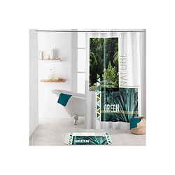 Paris Prix Green Nature Rideau de Douche - Blanc