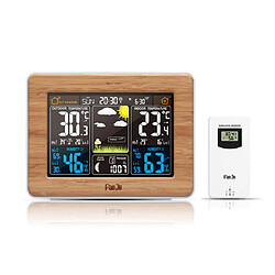 Réveil avec prévisions météo Jaune