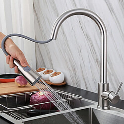 Robinet de cuisine en acier inoxydable