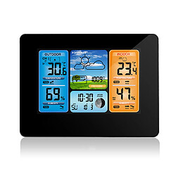 YP Select Horloge Météorologique - Noir