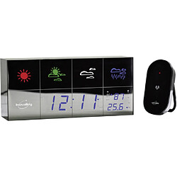 Inovalley Réveil station météo - Argent