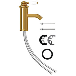 Robinet de lavabo Helloshop26 - Doré