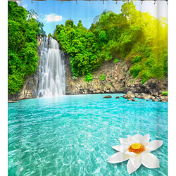 Rideaux de douche - Forêt 3D