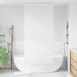 VidaXL - Store roulant de douche - 120x240 cm - Blanc