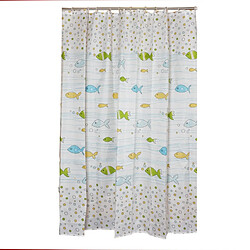 Universal Rideau de douche modèle poisson 120x200 cm