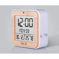 Avis Réveil digital station météo - Jaune