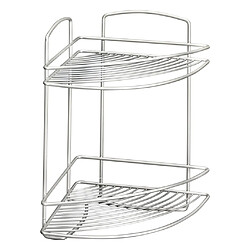 Metaltex Support de douche d'angle Onda - Argenté