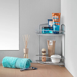 Metaltex Support de douche d'angle Onda - Argenté