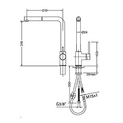 FRANKE 850272 - Chromé