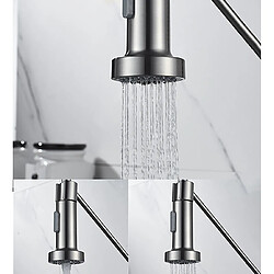 Robinet cuisine ressort spirale - Inox