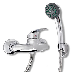 vidaXL Kit Robinet de Douche - Chrome