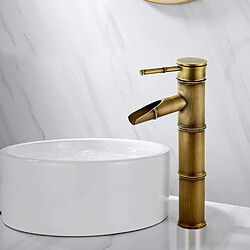 Robinet cascade vintage - Laiton brossé