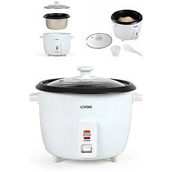 Livoo Cuiseur à Riz 1.5L Blanc