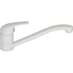 Robinet mitigeur blanc