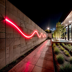 Ledkia Bobine Néon LED 360º Rouge