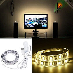 Wewoo Ruban LED Waterproof Blanc 50cm 3W Epoxy IP65